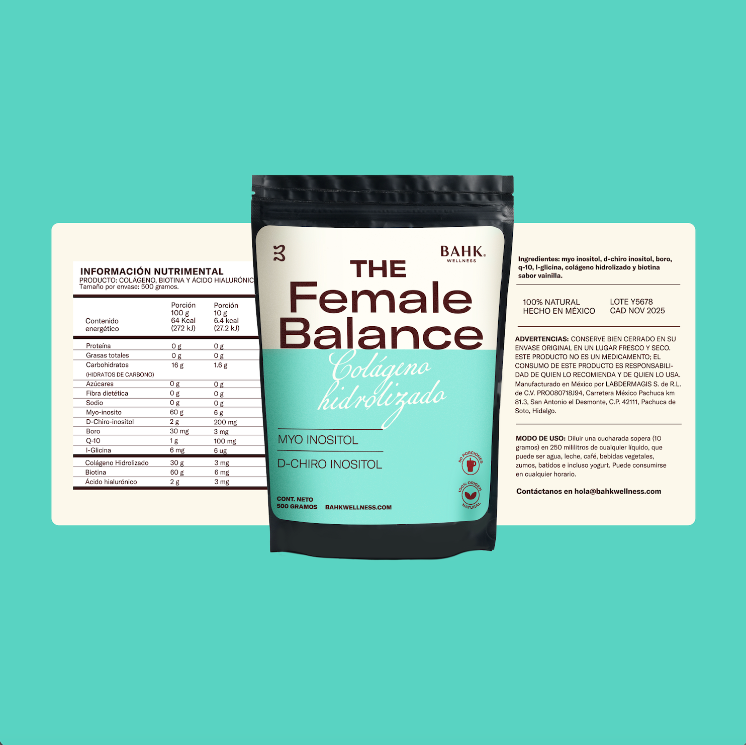 The Female Balance | Colágeno hidrolizado (500g)