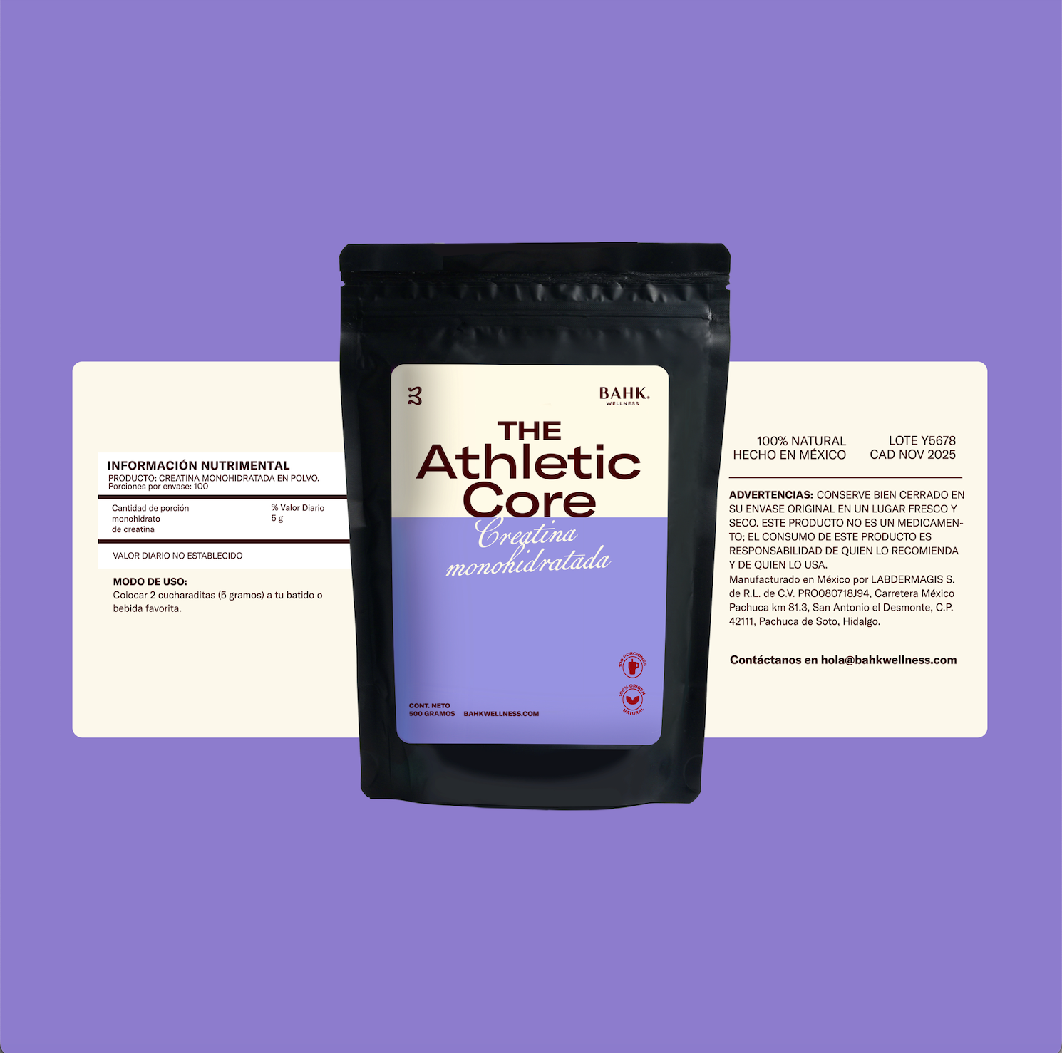 The Athletic Core | Creatina monohidratada (250g)