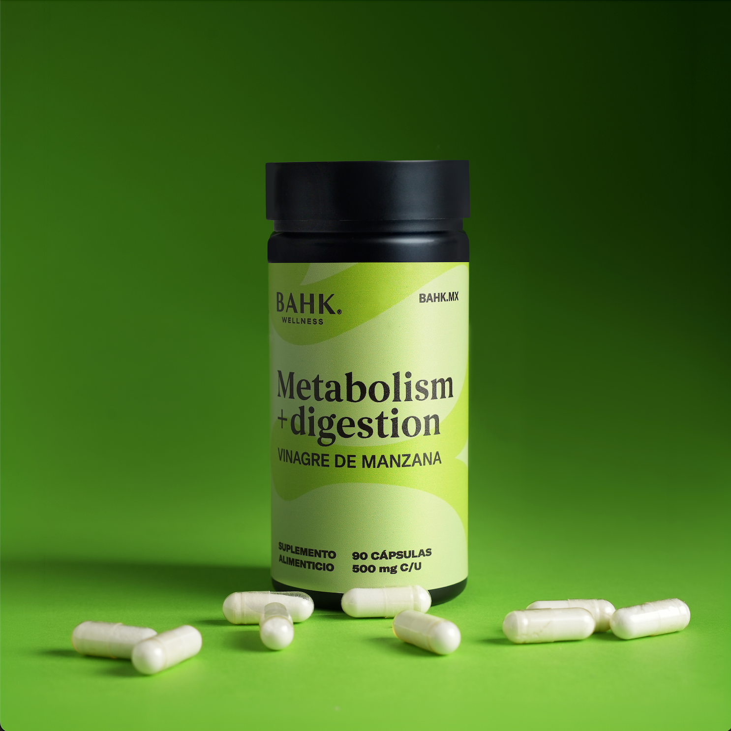 Metabolism + digestion | Vinagre de manzana (500mg c/u)