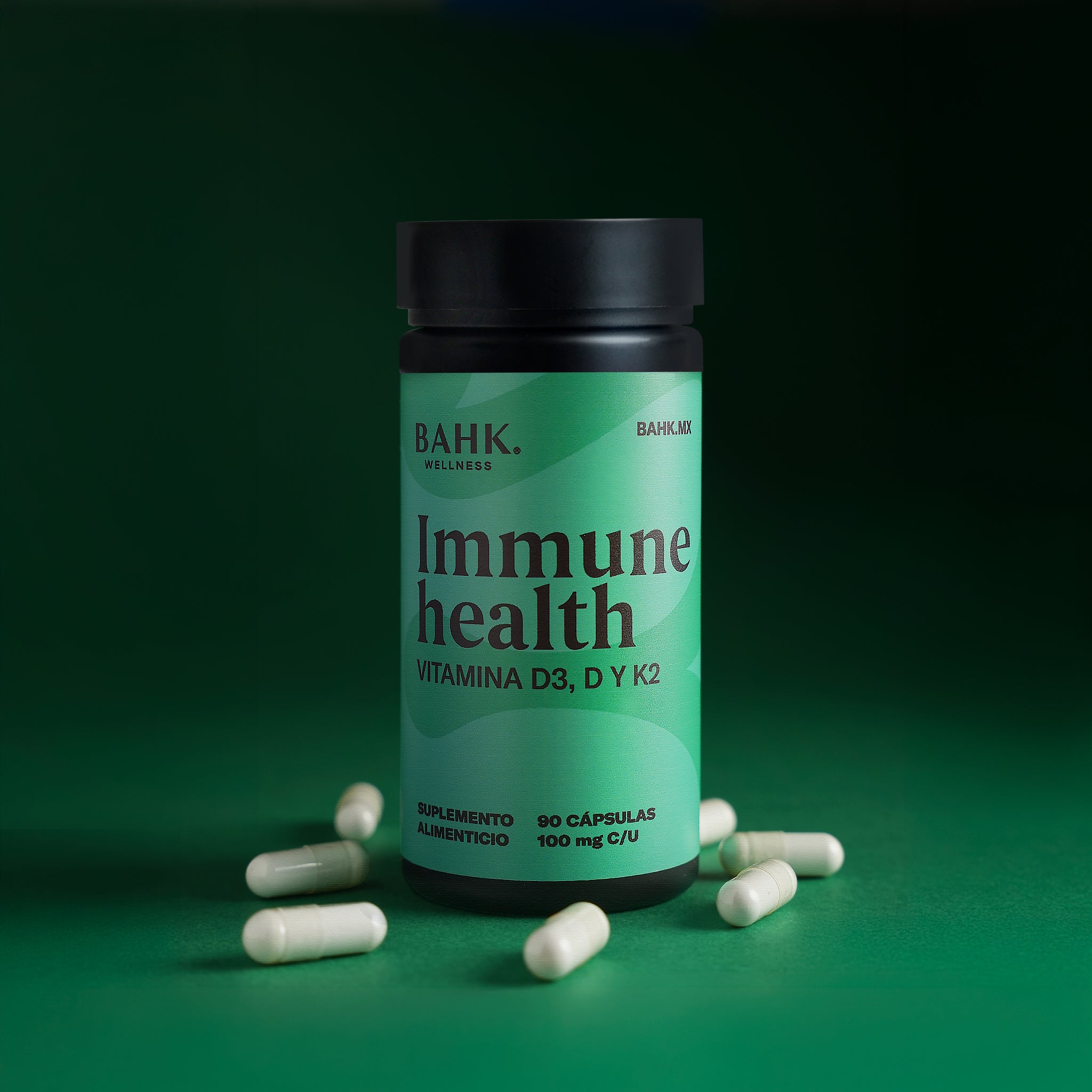 Inmune Health | Vitamina D3, D y K2 (100mg c/u)