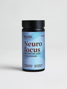 Neuro Focus | Melena de león y shatavari (300mg c/u)